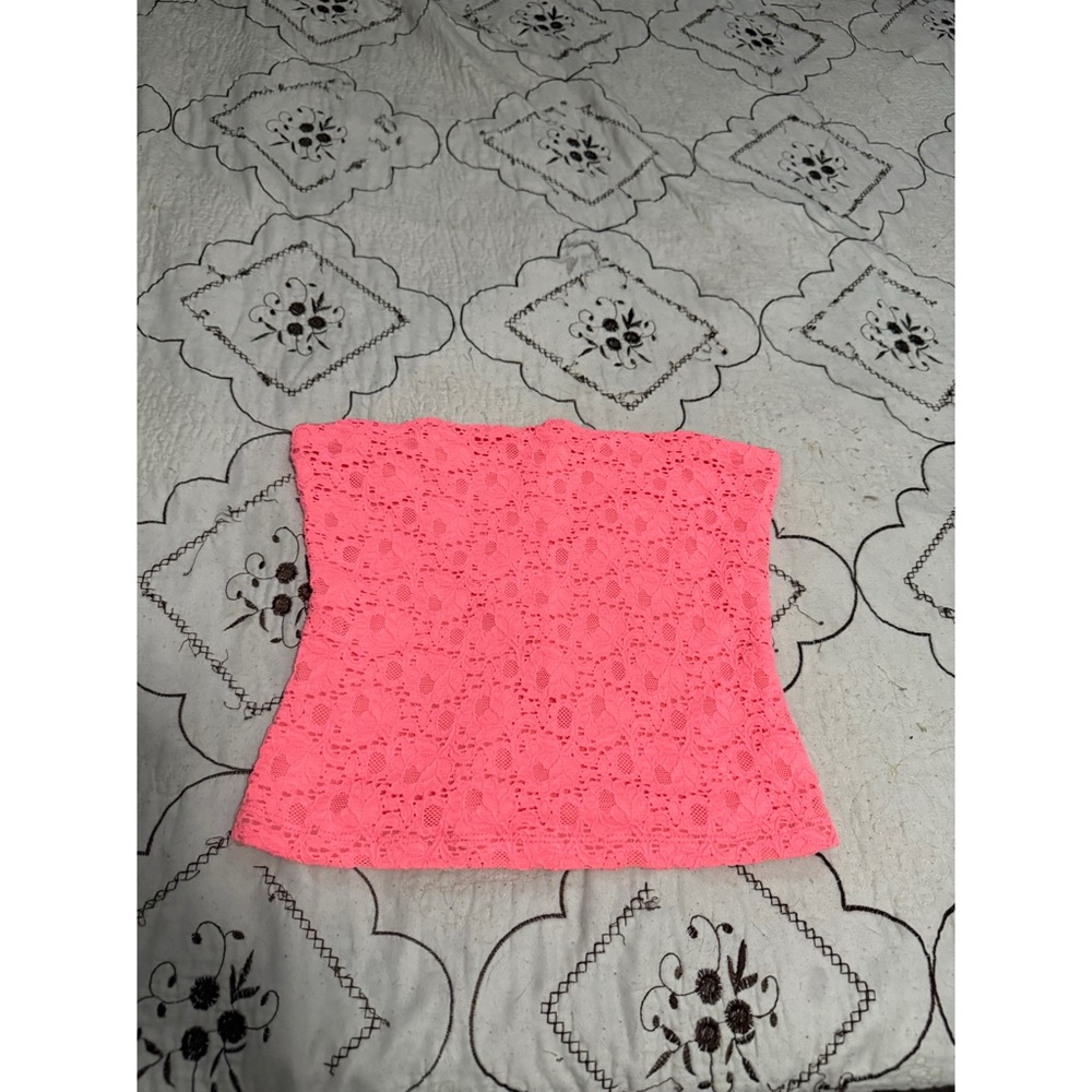 Pink Lace Women's Top